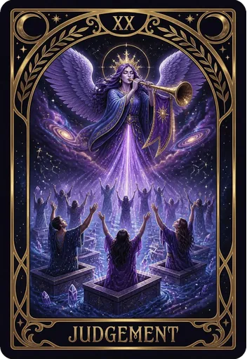 Judgement tarot card