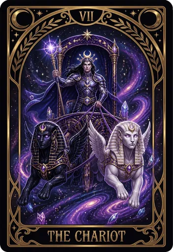 The Chariot tarot card