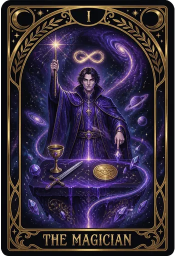 The Magician tarot card