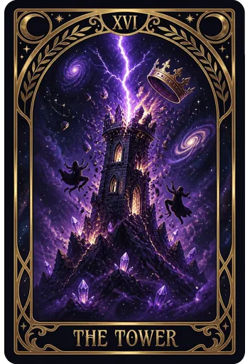 The Tower tarot card